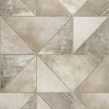 Barna kőmintás geometrikus posztertapéta (200X280 cm) INK7526 (Esbjerg)