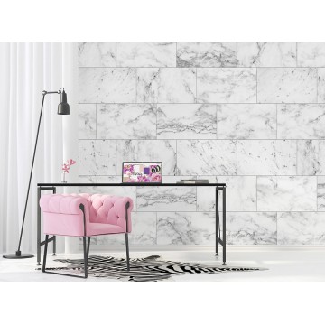 Világosszürke márványmintás posztertapéta 7340 (200 x 280 cm) (Light and Dark)