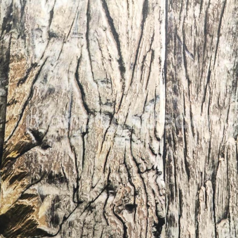 Deszkamintás posztertapéta, barna INK7410 (200 x 280 cm) (Materials)