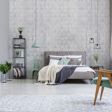 Beton hatású posztertapéta geometriai mintával 7179 (200 x 300 cm) (Timeless)