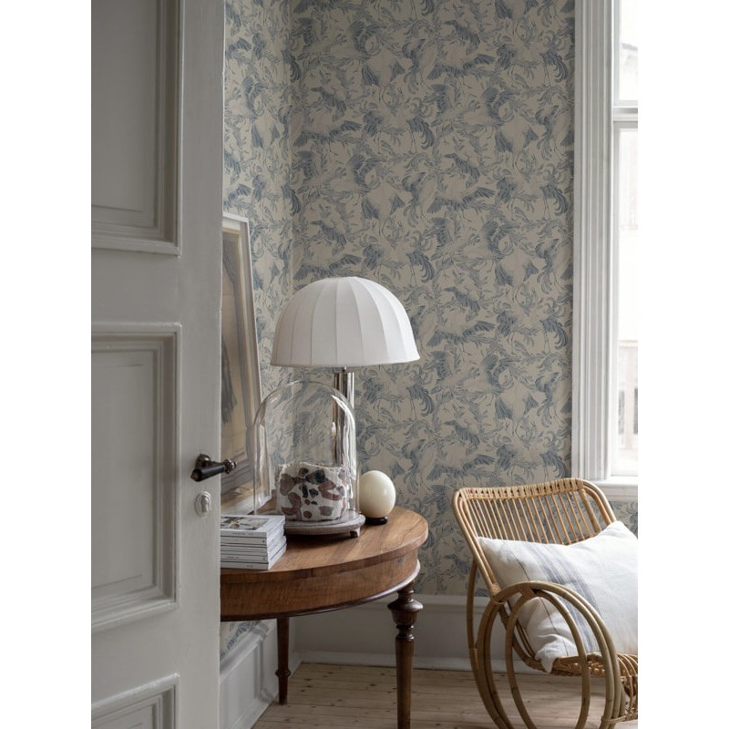 Darumadarak elegáns kék design tapéta 3129 (Icons)