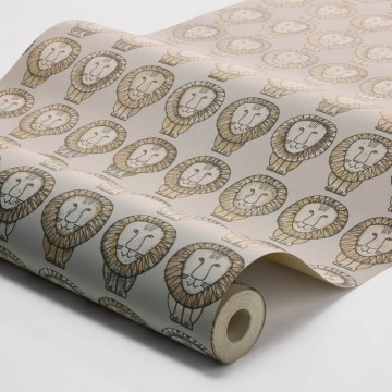Skandináv dekor tapéta oroszlánokkal barna 1377 (Scandinavian Designers) Skandináv dekor tapéta oroszlánokkal barna 1377 (Scandinavian Designers)
