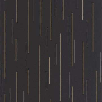Fekete alapon vonal mintás desgin tapéta 89919078 (Alchimie)