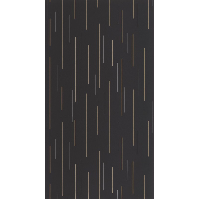 Fekete alapon vonal mintás desgin tapéta 89919078 (Alchimie)