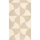 Drapp krém modern geometrikus design tapéta 89931622 (Alchimie)