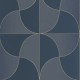 Kék modern geometrikus design tapéta 89936844 (Alchimie)