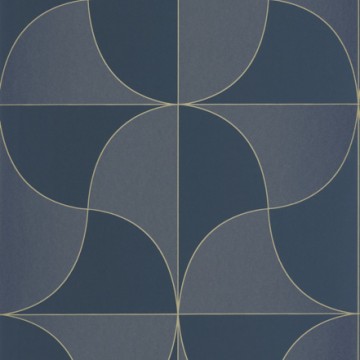 Kék modern geometrikus design tapéta 89936844 (Alchimie)