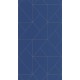 Kék  minimál design tapéta geometrikus vonalmintával 89956442 (Alchimie)