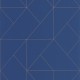 Kék  minimál design tapéta geometrikus vonalmintával 89956442 (Alchimie)