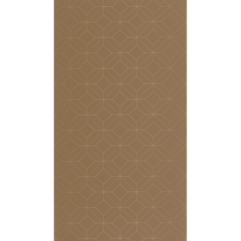 Barna  minimál design tapéta geometrikus vonalmintával 89962874 (Alchimie)