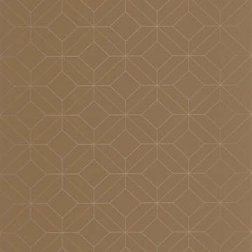 Barna  minimál design tapéta geometrikus vonalmintával 89962874 (Alchimie)