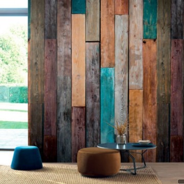 Deszkamintás fali poszter (viles, 200x280 cm) 85013424