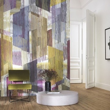 Lila bordó geometrikus poszter (viles, 200x280 cm) 84316505