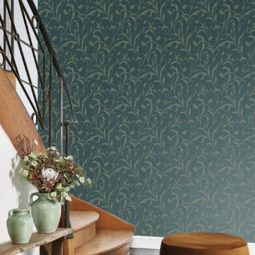 Elegáns levélmintás design tapéta sötétzöld árnyalatban 202006730 (Elixir) Elegáns levélmintás design tapéta sötétzöld árnyalatban 202006730 (Elixir)