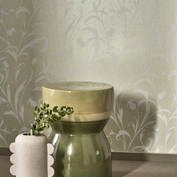 Elegáns levélmintás design tapéta pasztellzöld színben 202007129 (Elixir) Elegáns levélmintás design tapéta pasztellzöld színben 202007129 (Elixir)