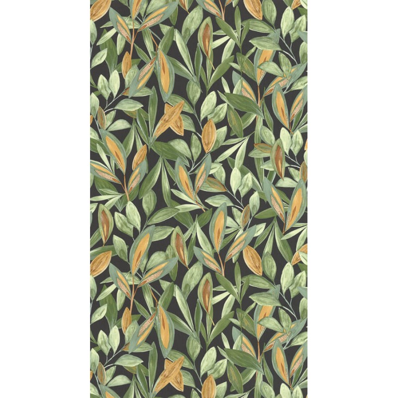 Zöld sárga tapéta levelekkel 85977528 (Nicaragua)