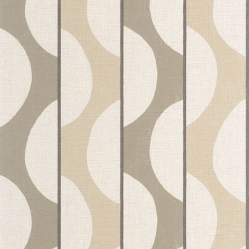 Design tapéta hullámvonal mintával bézs taupe 201942059 (Rituel)