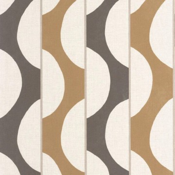 Design tapéta hullámvonal mintával barna fekete 201949298 (Rituel)