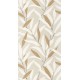 Design tapéta levél mintával törtfehér barna 201951357 (Rituel)