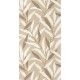Design tapéta levél mintával drapp barna 201951729 (Rituel)