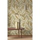 Design tapéta levél mintával zöld barna 201957400 (Rituel)