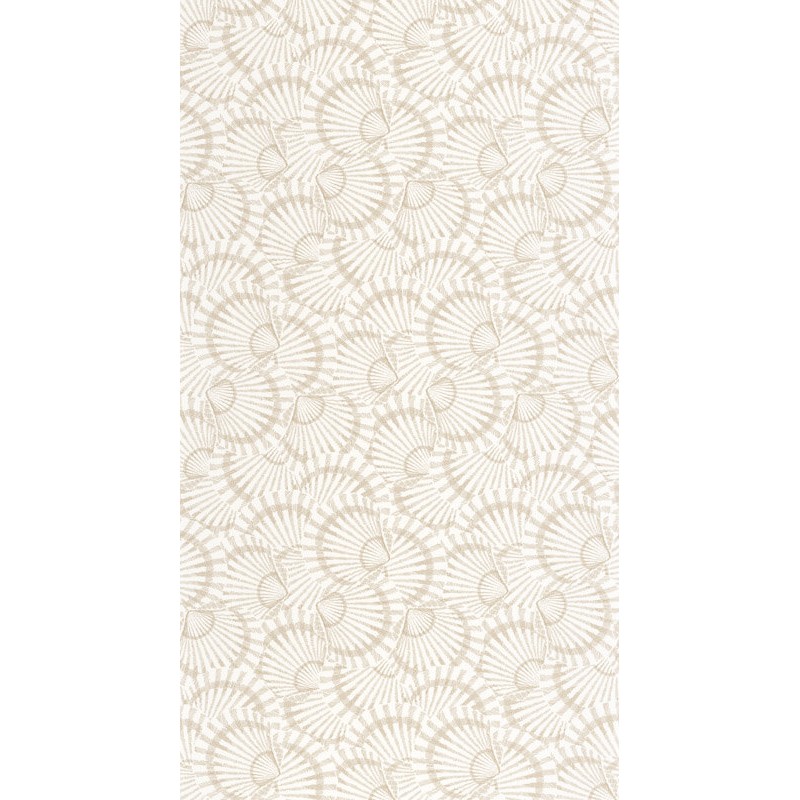 Design tapéta kagyló mintával bézs 201481111 (Seaside)