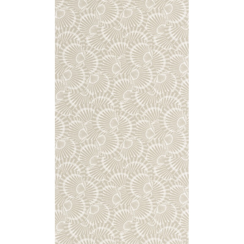 Design tapéta kagyló mintával világosbarna 201481616 (Seaside)