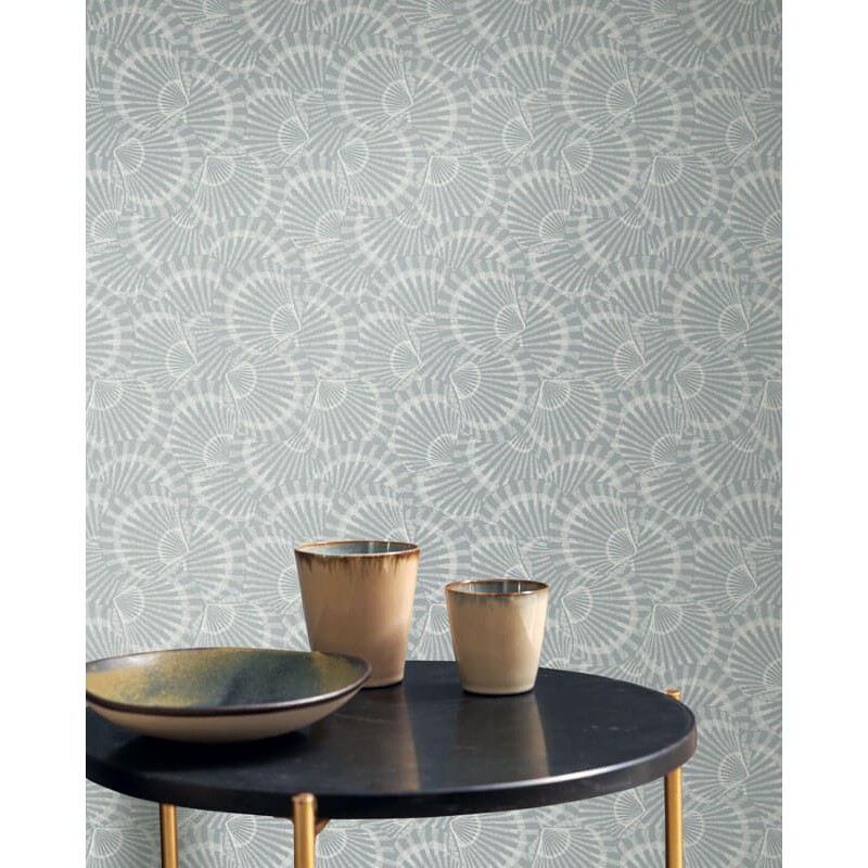 Design tapéta kagyló mintával világoskék 201486303 (Seaside)