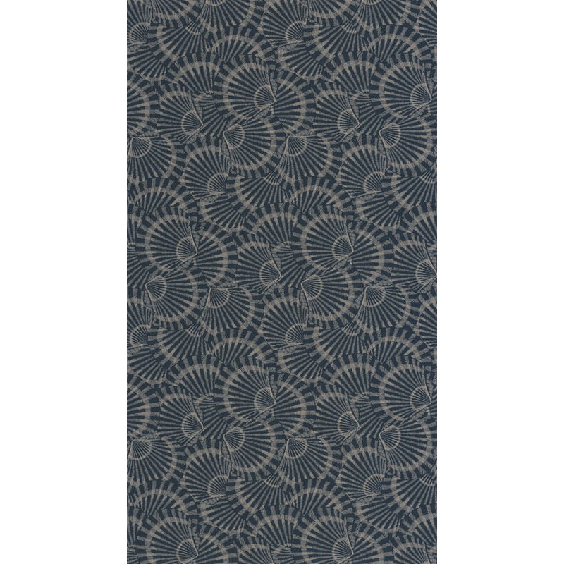 Design tapéta kagyló mintával sötétkék 201486909 (Seaside)