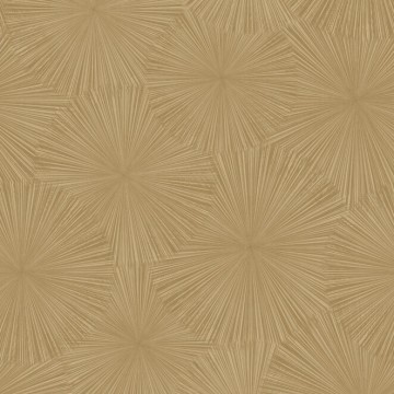 Elegáns vinyl tapéta sárgásbarna kör mintával 201872612 (Solaris)