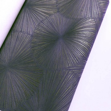 Elegáns vinyl tapéta kék kör mintával 201876810 (Solaris)