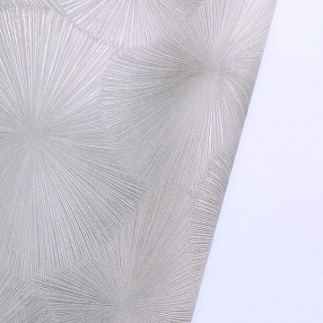 Elegáns vinyl tapéta szürke kör mintával 201879200 (Solaris)