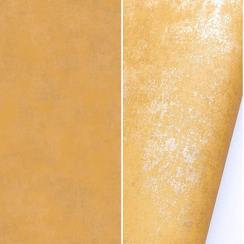 Sárga koptatott hatású tapéta 80832661 (Stone)