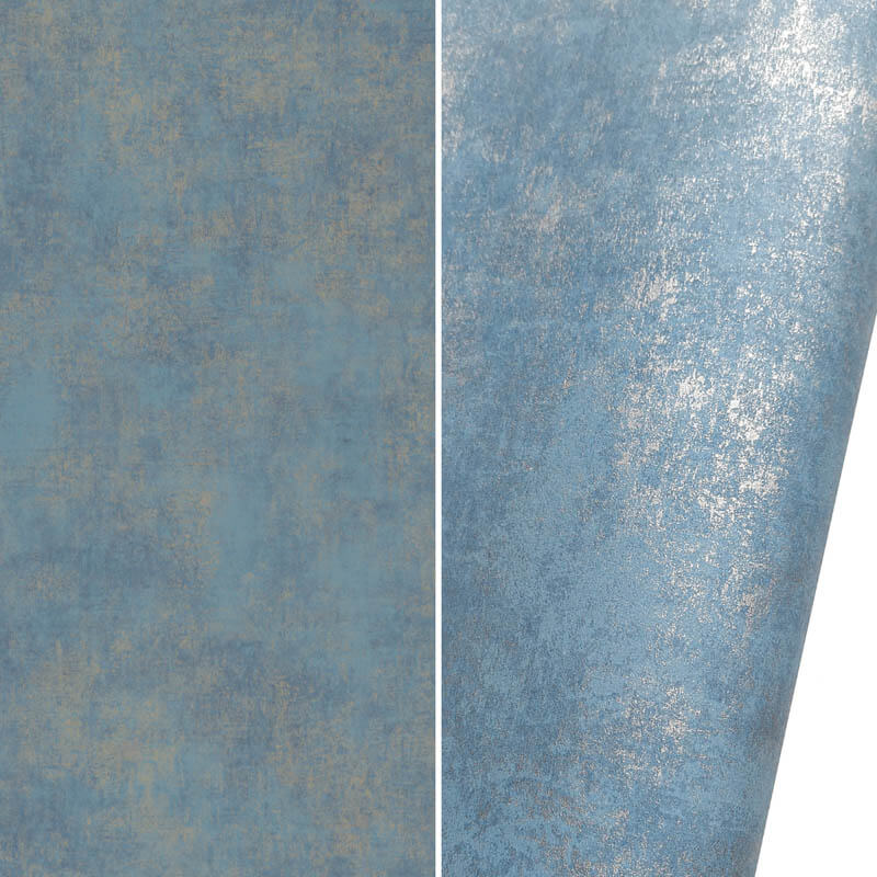 Kék koptatott hatású tapéta 80836345 (Stone)