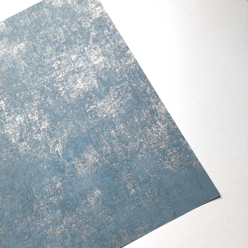 Kék koptatott hatású tapéta 80836345 (Stone)