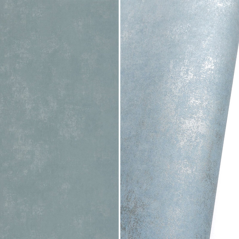 Petrolkék koptatott hatású tapéta 80836420 (Stone)
