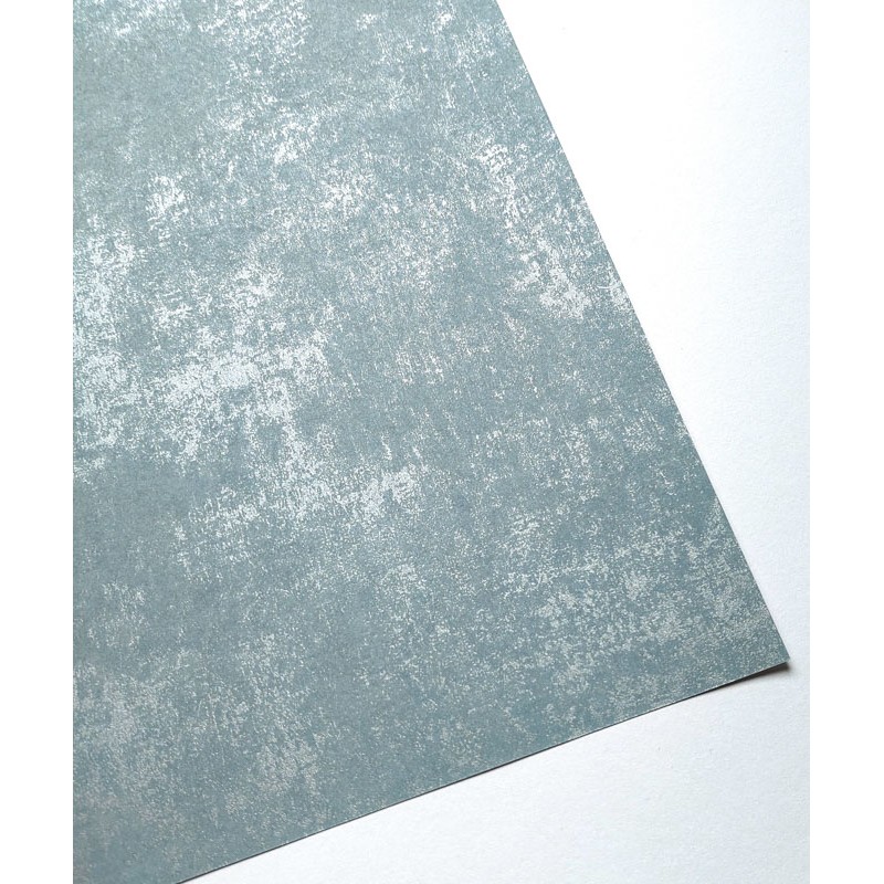 Petrolkék koptatott hatású tapéta 80836420 (Stone)