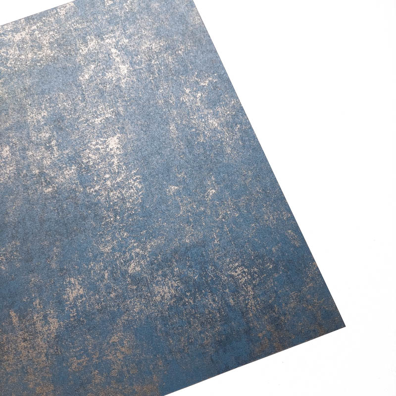 Sötétkék koptatott hatású tapéta 80836466 (Stone)