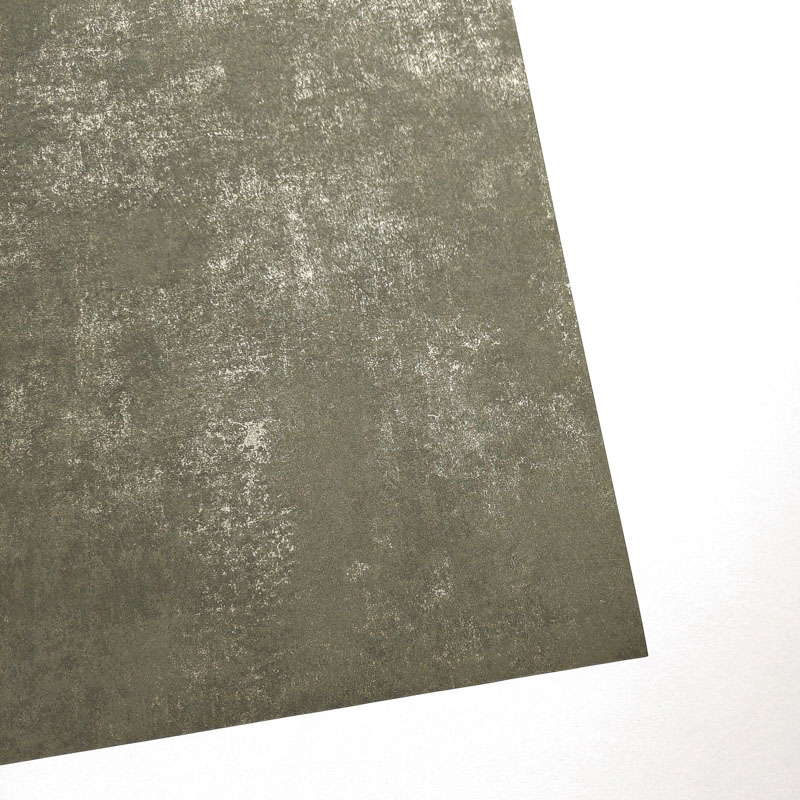 Sötét barnászöld koptatott hatású tapéta 80837544 (Stone)