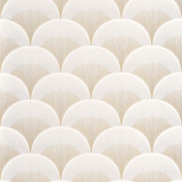 Art deco design tapéta fehér arany boltív mintával 88661331 (Twenties)