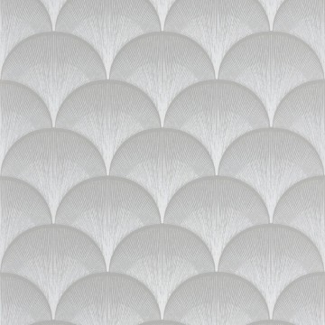 Art deco design tapéta szürke ezüst boltív mintával 88661515 (Twenties)