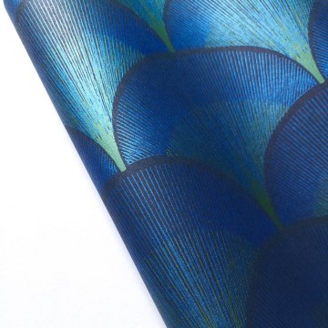 Art deco design tapéta kék arany boltív mintával 88666566 (Twenties)