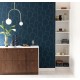 Design taptéa boltív mintával sötét kékeszöld 105281022 (Elegance)