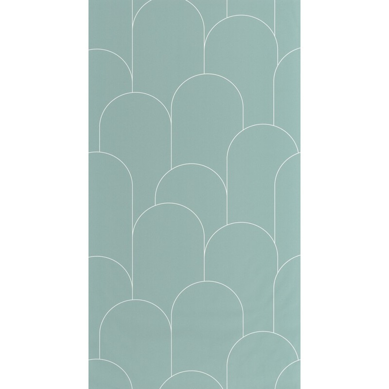 Design taptéa boltív mintával mentazöld 105287000 (Elegance)