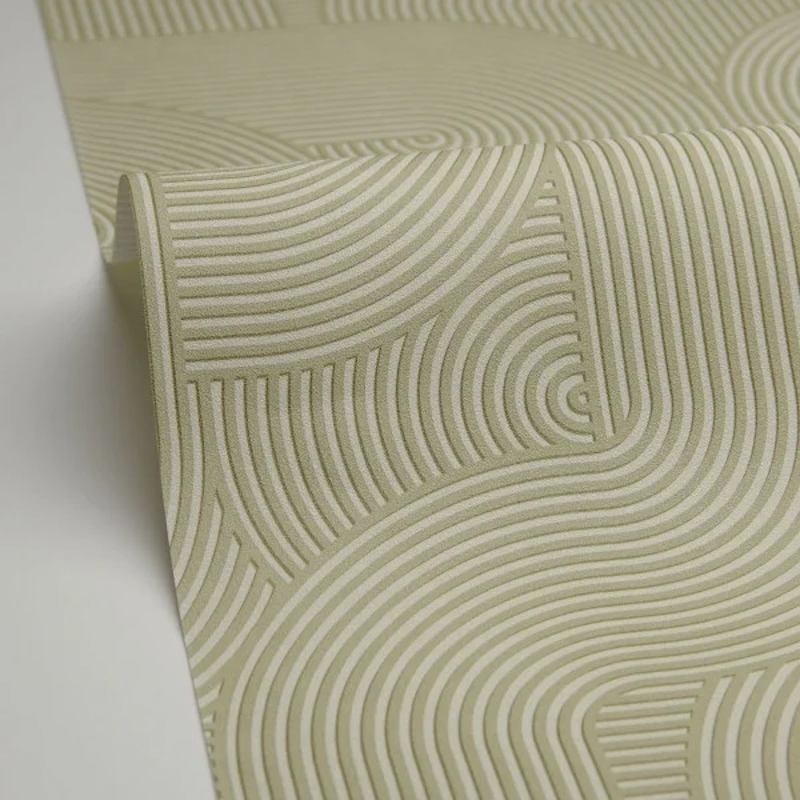 Zöld  vonalmintás design tapéta 105517065 (Graphic)