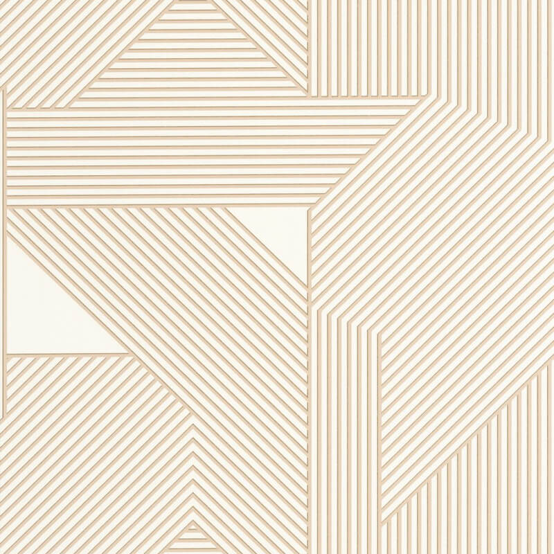 Bézs fehér geometriai mintás design tapéta 105540120 (Graphic)