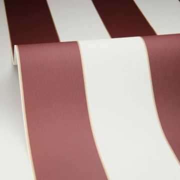 Csíkos tapéta krém bordó 101075050 (Light)