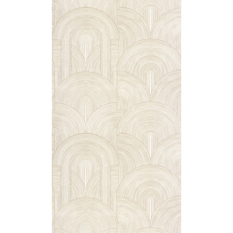 Krém arany bézs színhatású tapéta boltív mintával 106560020 (Light)