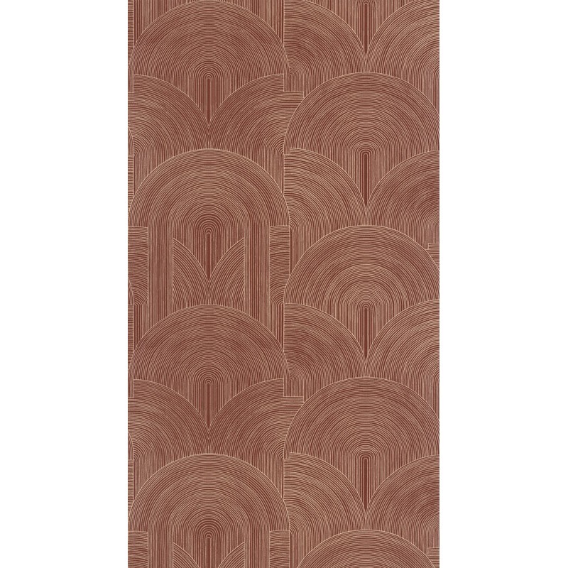 Bordó színhatású tapéta boltív mintával 106565055 (Light)