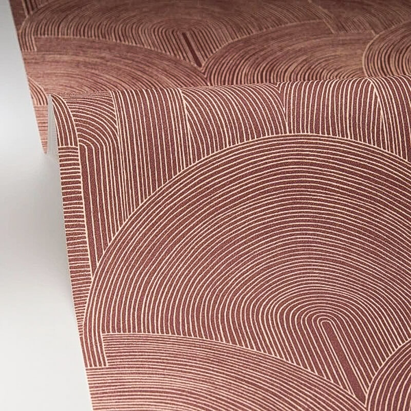 Bordó színhatású tapéta boltív mintával 106565055 (Light)